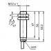 SENSOR IND.CIL.DIAM.12MM Sn:2MM FAC.ALIM.10-30VDC PNP NA CABO 2MTS NBB2-12GM50-E2 PN:326161-0028 PEPPERL