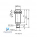 SENSOR IND.CIL.DIAM.18MM Sn:5MM FAC.ALIM.10-30VDC PNP NA M12 NBB5-18GM50-E2-V1 PN:326161-0104 PEPPERL