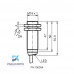 SENSOR IND.CIL.DIAM.18MM Sn:5MM FAC.ALIM.10-30VDC NPN NA CABO 2MTS NBB5-18GM50-E0 PN:326161-0106 PEPPERL