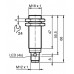 SENSOR IND.CIL.DIAM.18MM Sn:5MM FAC.ALIM.10-30VDC PNP NF CABO 2MTS NBB5-18GM50-E3 PN:326161-0110 PEPPERL