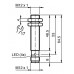 SENSOR IND.CIL.DIAM.12MM Sn:4MM FAC.ALIM.10-30VDC PNP NF M12 NBB4-12GM50-A2-V1 PN:326161-0007 PEPPERL