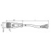CABO C/CONECTOR 10MTS FEMEA RETO M12 4 POLOS COR CINZA PVC V1-G-10M-PVC PN:035074 PEPPERL