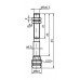 SENSOR IND.CIL.DIAM.5MM Sn:0,8MM FAC.ALIM.10-30VDC PNP NA M8 NBB0,8-5GM25-E2-V3 PN:120377 PEPPERL
