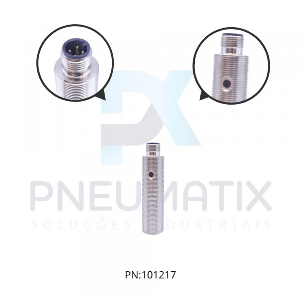 SENSOR IND.CIL.DIAM.18MM Sn:8MM FAC.ALIM.10-30VDC NPN NA/NF M12 NBB8-18GM60-A0-V1 PN:085566 PEPPERL