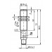 SENSOR CAPACITIVO CIL.DIAM.18MM Sn:8MM FAC.ALIM.10-30VDC PNP NA M12 CBB8-18GK75-E2-V1 PN:237039 PEPPERL