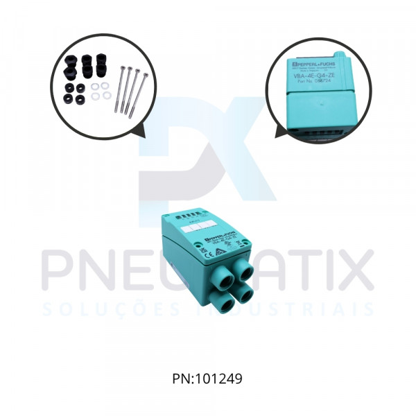 MODULO AS-I DIGITAL 4DI ALIM.26.5-31.6VDC PNP VBA-4E-G4-ZE PN:088724 PEPPERL MODULO AS-I DIGITAL 4DI ALIM.26.5-31.6VDC PNP VBA-4E-G4-ZE PN:088724 PEPPERL