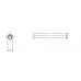 CABO C/CONECTOR 2MTS FEMEA ANGULAR M8 3 POLOS COR CINZA PUR V3-WM-2M-PUR PN:104022 PEPPERL
