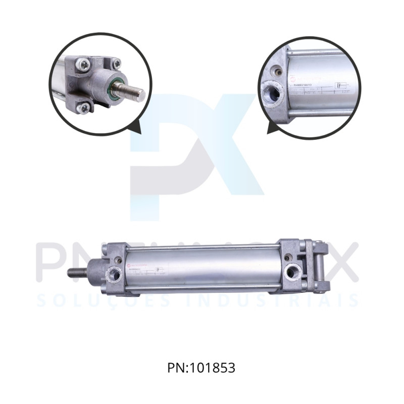 CILINDRO PNEUMATICO ISO TIRANTADO D.A. DIAM. 63MM X CURSO 160MM RA/8063/160 NORGREN