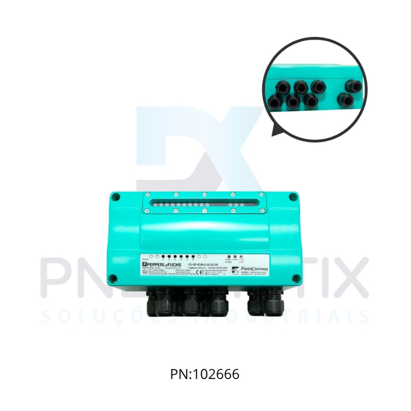 PROTETOR DE SEGMENTO LINHA PA PROFIBUS 06 SPURS C/TERMINACAO INCORPORADA F2-SP-IC06.0.02.02.00 PN:238250-0002 PEPPERL PROTETOR DE SEGMENTO LINHA PA PROFIBUS 06 SPURS C/TERMINACAO INCORPORADA F2-SP-IC06.0.02.02.00 PN:238250-0002 PEPPERL