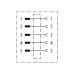 CONECTOR MACHO/FEMEA TIPO FLANGE M12 5P.ME333576 MURRELEKTRONIK