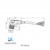 CABO C/CONECTOR 2MTS FEMEA ANGULAR M12 5 POLOS COR CINZA PVC V15-W-2M-PVC PN:109481 PEPPERL