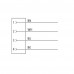 CABO C/CONECTOR 5MTS FEMEA RETO M12 4 POLOS COR PRETO 712221-6140500 MURRELETRONIK