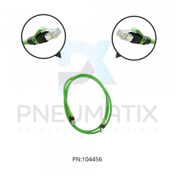 CABO RJ45 MACHO RETO 8P.1,5M P/PAINEL CAT6A 774711-4780150 MURRELEKTRONIK CABO RJ45 MACHO RETO 8P.1,5M P/PAINEL CAT6A 774711-4780150 MURRELEKTRONIK