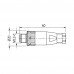 CONECTOR MACHO RETO M12 PARAFUSAVEL 5P.V4A 7004-12761-0000000 MURRELEKTRONIK