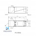 SENSOR IND.RETANGULAR Sn:15MM FAC.ALIM.5-60VCC NA/NF NBB15-U1-Z2 PN:203011 PEPPERL