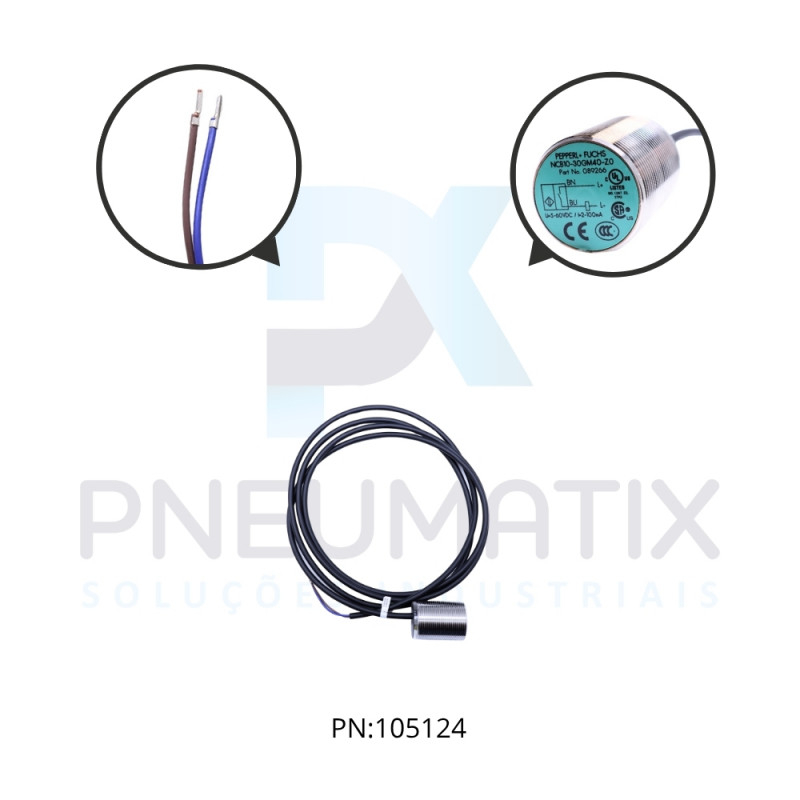 SENSOR IND. NCB10-30GM40-Z0 PN:089266 PEPPERL