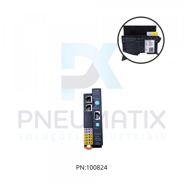 GATEWAY AS-I ETHERNET/PROFINET DUPLO MESTRE VBG-EP1-KE5-DMD PN: 322553 PEPPERL