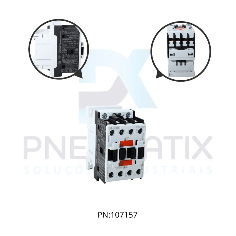 CONTATOR TRIPOLAR COM 1 CONTATO NA 25A AC3 BOBINA 230/50-60 HZ REF. BF2510A230 LOVATO CONTATOR TRIPOLAR COM 1 CONTATO NA 25A AC3 BOBINA 230/50-60 HZ REF. BF2510A230 LOVATO