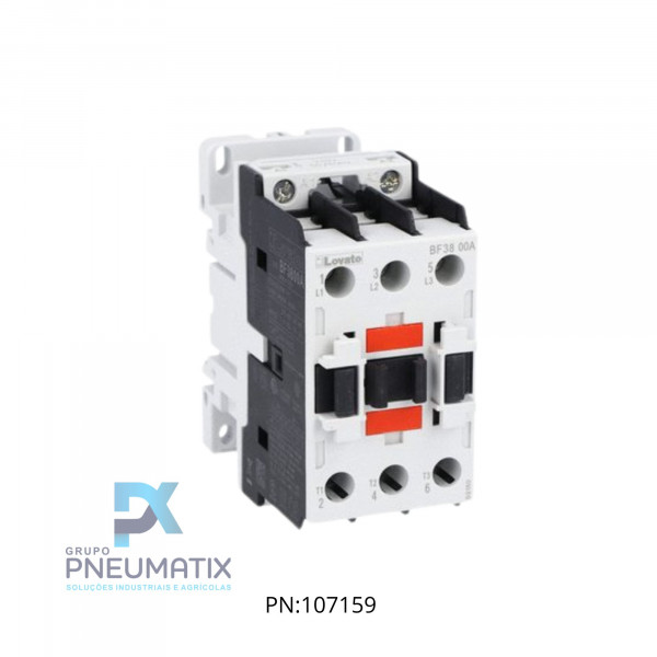 CONTATOR TRIPOLAR COM 1 CONTATO NA 32A AC3 BOBINA 230/50-60 HZ REF. BF3200A230 LOVATO CONTATOR TRIPOLAR COM 1 CONTATO NA 32A AC3 BOBINA 230/50-60 HZ REF. BF3200A230 LOVATO
