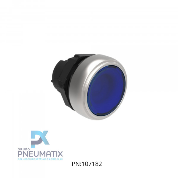 BOTAO PULSANTE FACEADO ILUMINADO AZUL IP67/69 LPCBL106 LOVATO BOTAO PULSANTE FACEADO ILUMINADO AZUL IP67/69 LPCBL106 LOVATO