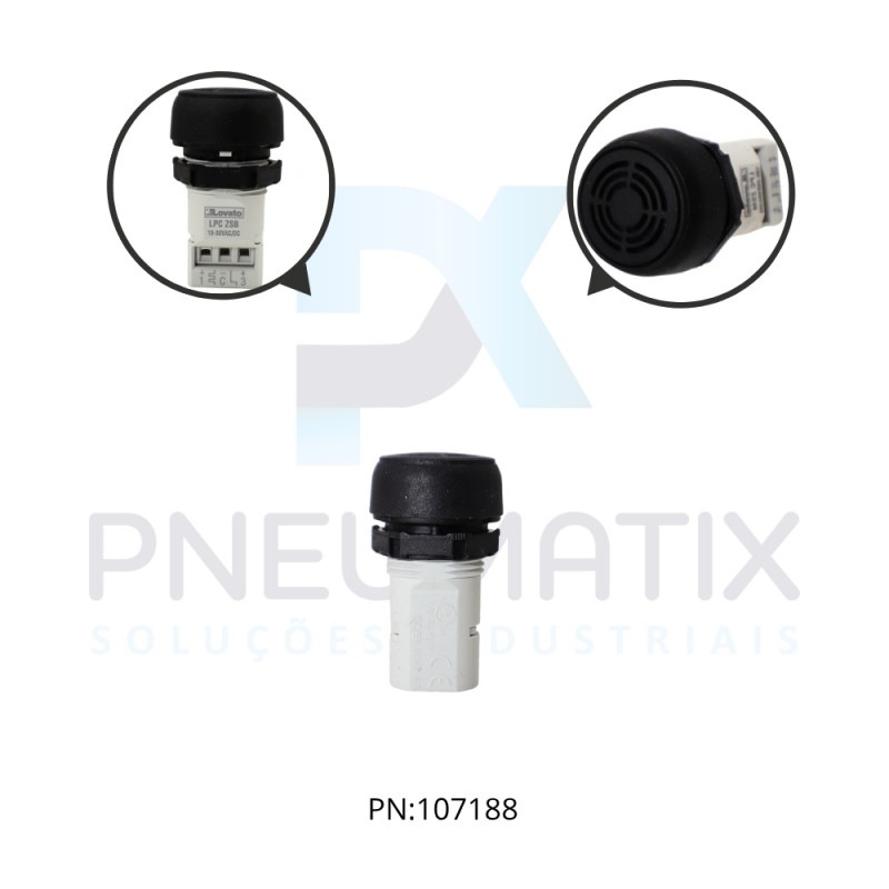 BUZZER SONORO IP40 TENSAO 18-30VDC REF. LPCZSB LOVATO BUZZER SONORO IP40 TENSAO 18-30VDC REF. LPCZSB LOVATO