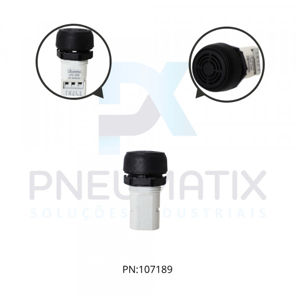 BUZZER SONORO IP40 TENSAO 185-265VAC REF. LPCZSM LOVATO