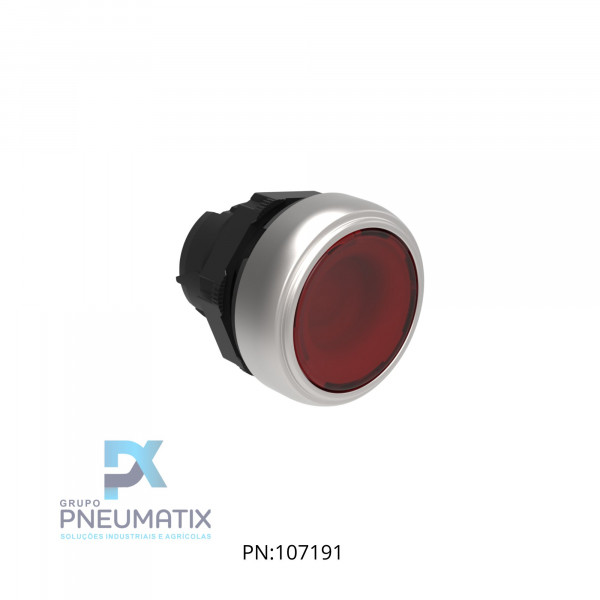 BOTAO PULSANTE FACEADO ILUMINADO VERMELHO IP67/69 LPCBL104 LOVATO BOTAO PULSANTE FACEADO ILUMINADO VERMELHO IP67/69 LPCBL104 LOVATO
