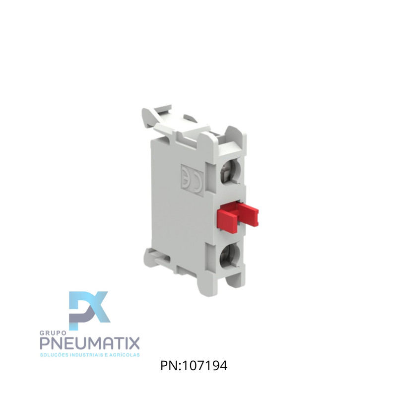 CONTATO AUXILIAR 1NF 10A VERMELHO SERIE PLATINUN TERMINAL MOLA REF. LPXCS01 LOVATO CONTATO AUXILIAR 1NF 10A VERMELHO SERIE PLATINUN TERMINAL MOLA REF. LPXCS01 LOVATO