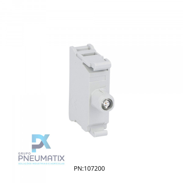CONTATO AUXILIAR COM LED AZUL SERIE PLATINUN 12-30VDC/AC LPXLEB6 LOVATO