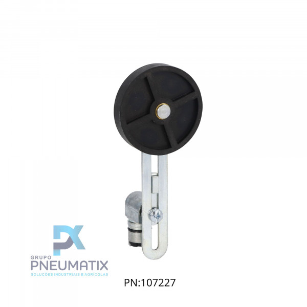 OPERADOR P/ CHAVE FIM DE CURSO ROLETE 50MM AJUSTAVEL TERMOPLASTICO KXAF3 LOVATO OPERADOR P/ CHAVE FIM DE CURSO ROLETE 50MM AJUSTAVEL TERMOPLASTICO KXAF3 LOVATO
