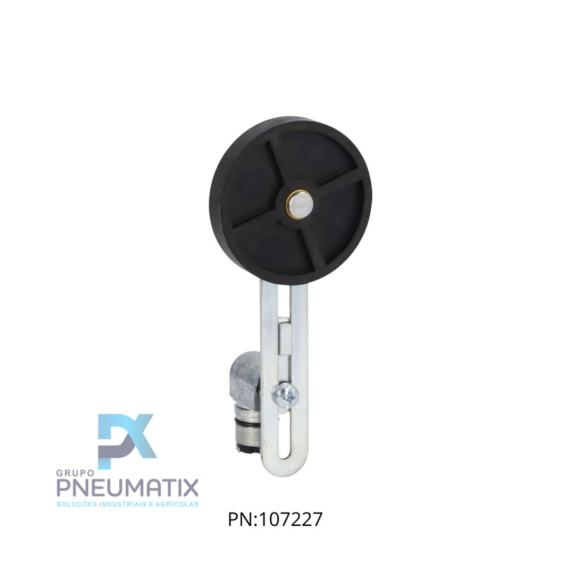 OPERADOR P/ CHAVE FIM DE CURSO ROLETE 50MM AJUSTAVEL TERMOPLASTICO  KXAF3 LOVATO