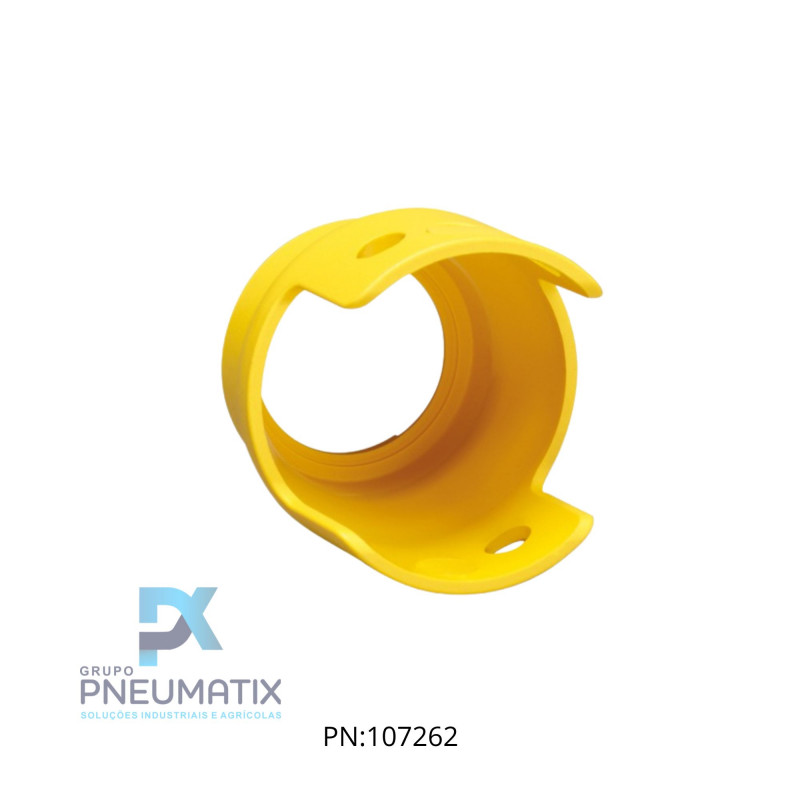 PROTECAO PLASTICA AMARELA P/ BOTOES SERIE PLATINUN REF. LPXAU158 LOVATO