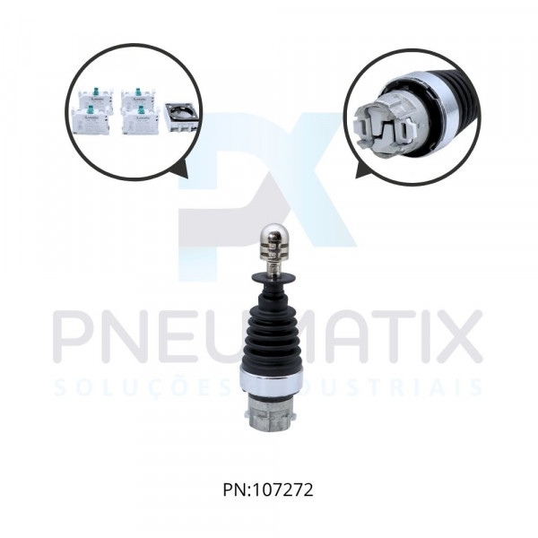 ACIONADOR TIPO JOYSTICK 4 POSICOES MOVEL 4 NA IP67 REF. LPSJ410 LOVATO ACIONADOR TIPO JOYSTICK 4 POSICOES MOVEL 4 NA IP67 REF. LPSJ410 LOVATO