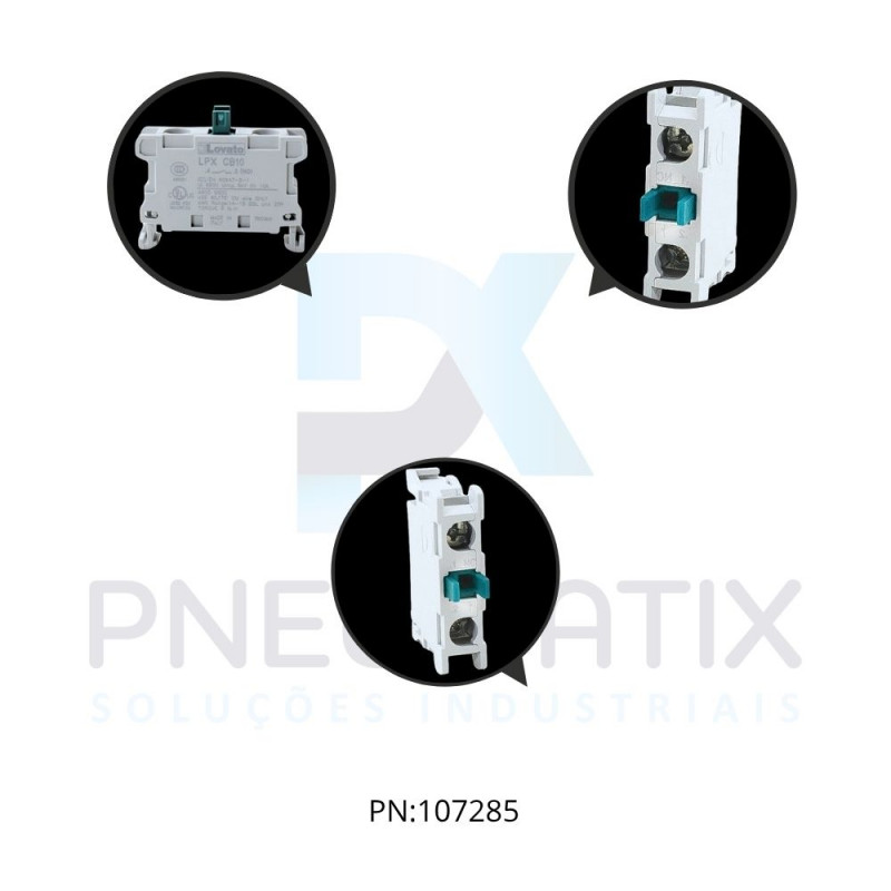 CONTATO AUXILIAR P/CAIXA 1NA 10A VERDE SERIE PLATINUN TERMINAL PARAFUSO REF. LPXCB10 LOVATO CONTATO AUXILIAR P/CAIXA 1NA 10A VERDE SERIE PLATINUN TERMINAL PARAFUSO REF. LPXCB10 LOVATO