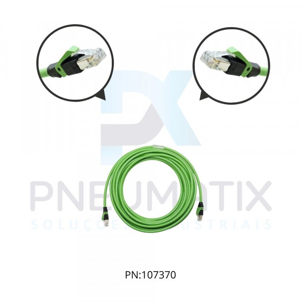 CABO C/CONECTOR 10MTS RJ45 + RJ45 CAT 5E COR VERDE PVC 774301-8001000 MURRELEKTRONIK CABO C/CONECTOR 10MTS RJ45 + RJ45 CAT 5E COR VERDE PVC 774301-8001000 MURRELEKTRONIK