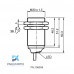 SENSOR IND.CIL.DIAM.30MM Sn:10MM FAC.ALIM.5-36V PNP NA/NF CABO 2MTS NBB10-30GM50-A2 PN:326161-0167 PEPPERL