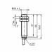SENSOR IND.CIL.DIAM.12MM Sn:2MM FAC.ALIM.10-30VDC NPN NA CABO 2MTS NBB2-12GM50-E0 PN:087761 PEPPERL