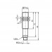 SENSOR ULTRASSONICO CIL.DIAM.18MM Sn:1000MM ALIM.10-30VDC OUTPUT 4-20mA M12 UB1000-18GM75-I-V15 PN:204535 PEPPERL