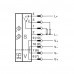 SENSOR IND.MONITOR VALVULA Sn:3MM FAC.ALIM.10-30VDC PNP 2xNA C/CAIXA DE BORNE NBN3-F31K-E8-K PN:097638 PEPPERL