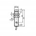 SENSOR IND.CIL.DIAM.12MM Sn:4MM N.FAC.ALIM.20-253AC 2 FIOS NA CABO 2MTS NJ4-12GM50-WS PN:026579 PEPPERL