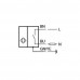 SENSOR IND.CIL.DIAM.12MM Sn:4MM N.FAC.ALIM.20-253AC 2 FIOS NA CABO 2MTS NJ4-12GM50-WS PN:026579 PEPPERL