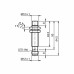 SENSOR IND.CIL.DIAM.12MM Sn:4MM N.FAC.ALIM.10-30VDC PNP NA M12 NBN4-12GM50-E2-V1 PN:087768 PEPPERL