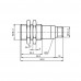 SENSOR ULTRASSONICO CIL.DIAM.18MM Sn:800MM ALIM.10-30VDC PNP NA/NF M12 UB800-18GM40-E5-V1 PN:205343 PEPPERL