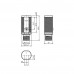 SENSOR FOTOELET.CIL.M18 Sn:450MM TP.DIFUSO ALIM.10-30VDC NPN NA/NF M12 3P.GLV18-8-450/25/102/159 PN:188563 PEPPERL