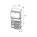 NO DE REDE CUBE20 PROFIBUS 8DI ME56001 MURRELEKTRONIK