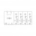 MONITOR ELETRONICO DE CORRENTE 4 CANAIS AJUSTAVEIS 1-6 AMPER MIC 941034-0100600 MURRELEKTRONIK