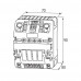 MONITOR ELETRONICO DE CORRENTE 4 CANAIS AJUSTAVEIS 1-6 AMPER MIC 941034-0100600 MURRELEKTRONIK