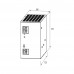 FONTE CHAVEADA MANOFASICA ECO RAIL ALIM.90-265VAC SAIDA 24VCC CORRENTE 10A ME85135 MURRELEKTRONIK