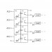 MODULO OPTO. ACOPLADOR 24/24VCC 4 CONTATO NA 2A ME50015 MURRELEKTRONIK