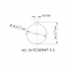 CABO USB MSDD PASS-THROUGH USB 3.0 FORM.A 0.6M 473000-0150000 MURRELEKTRONIK